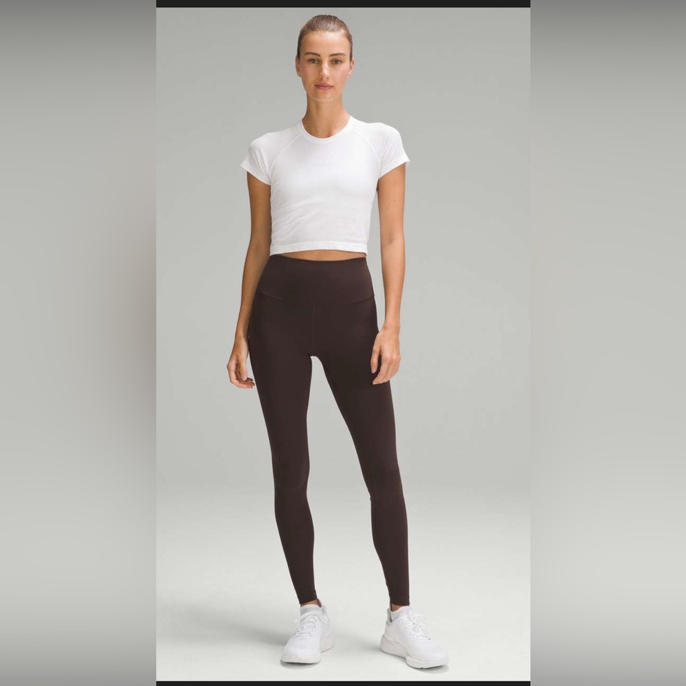 Lululemon Wunder Train Ribbed High-Rise 25”
Espresso Brown NWT
